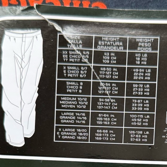 NFL Chicago Bears Kids Pajama Bottoms - Black and Orange - Picture 4 of 4